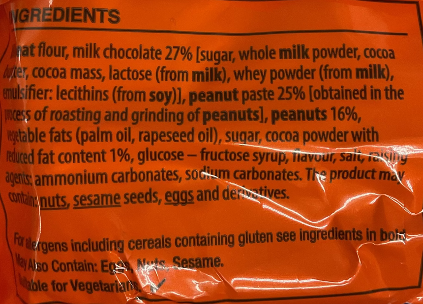 Keenan's 花生醬朱古力餅乾 * Keenan's