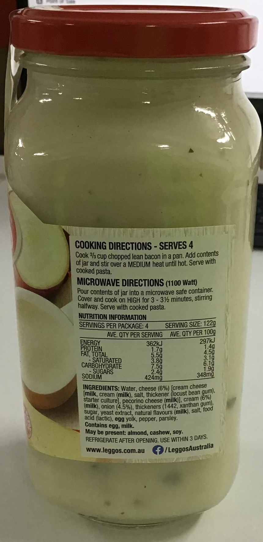 Leggo's 卡邦尼意粉醬 * Savoury Spreads Leggo's 