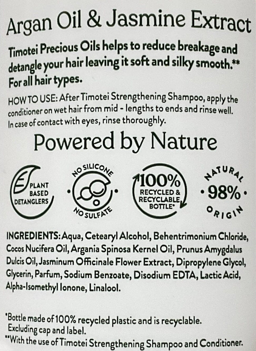 Timotei 堅果油茉莉護髮素 Shampoos & Conditioners Timotei 