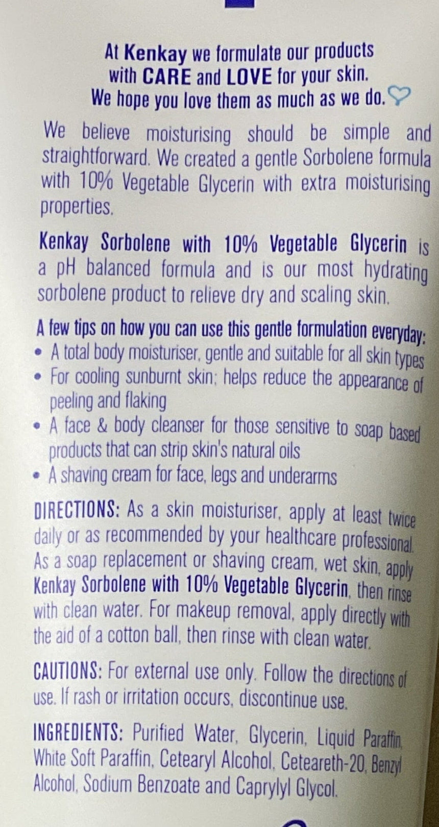 Kenkay 強效保濕霜 Face Moisturisers Kenkay 