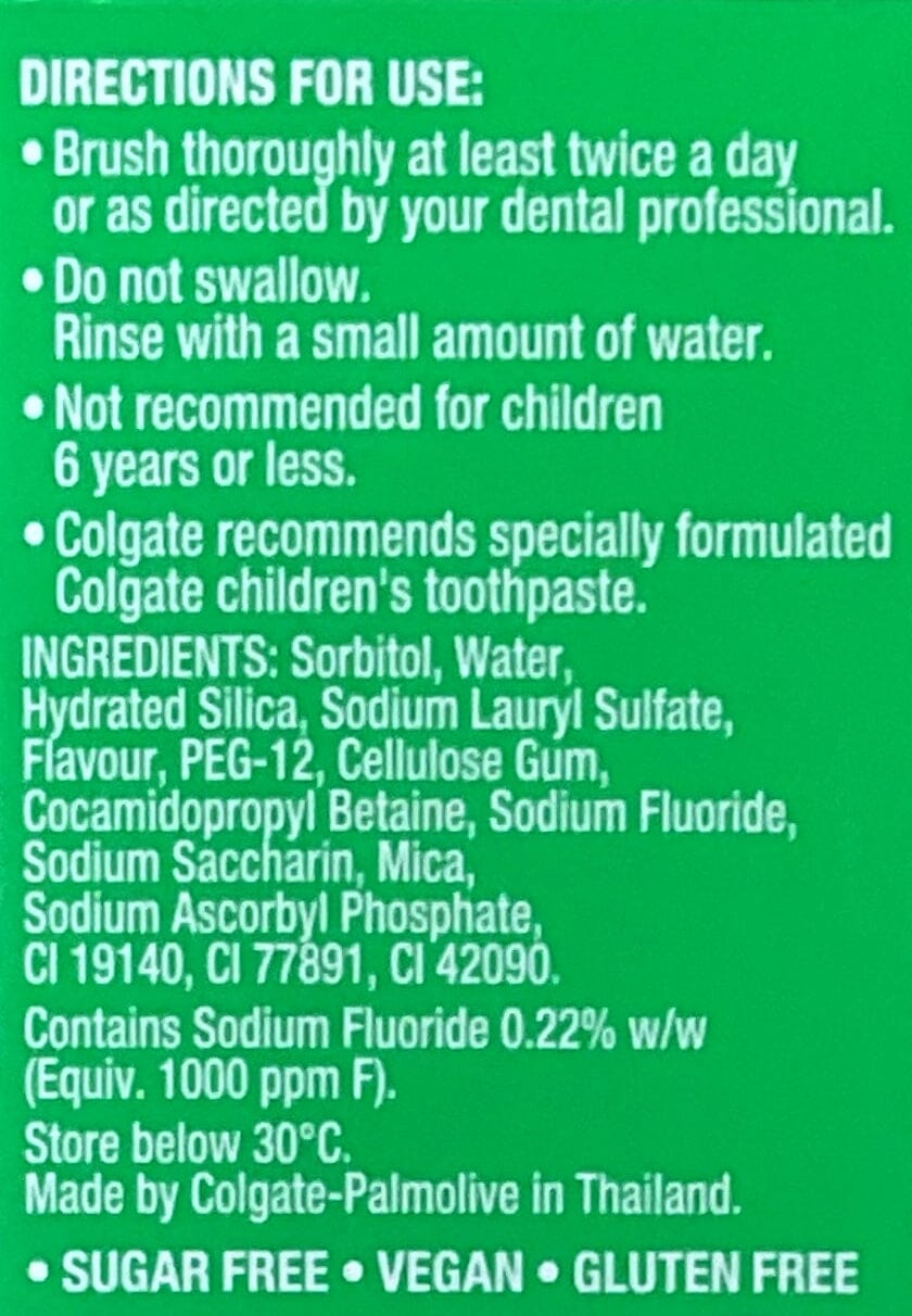 Colgate 菠蘿青檸味牙膏 Oral Care Colgate 