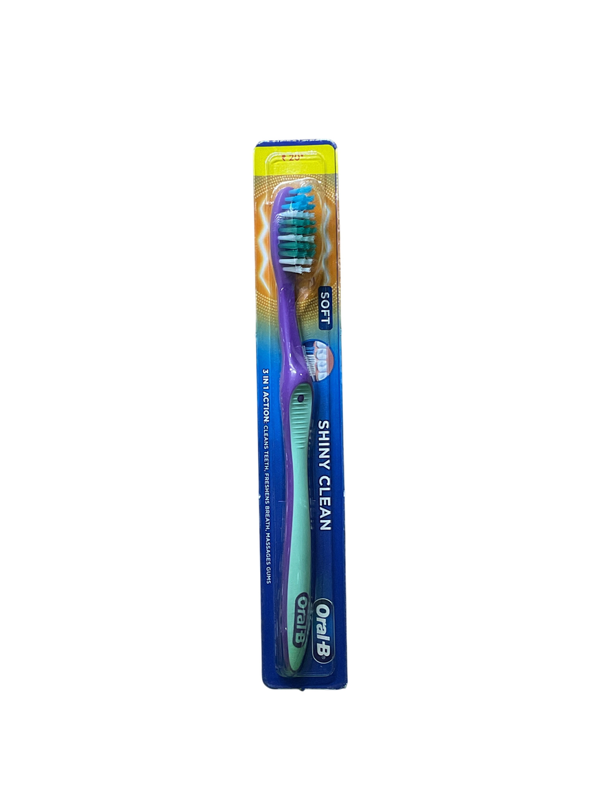 Oral-B 閃亮潔淨軟毛牙刷