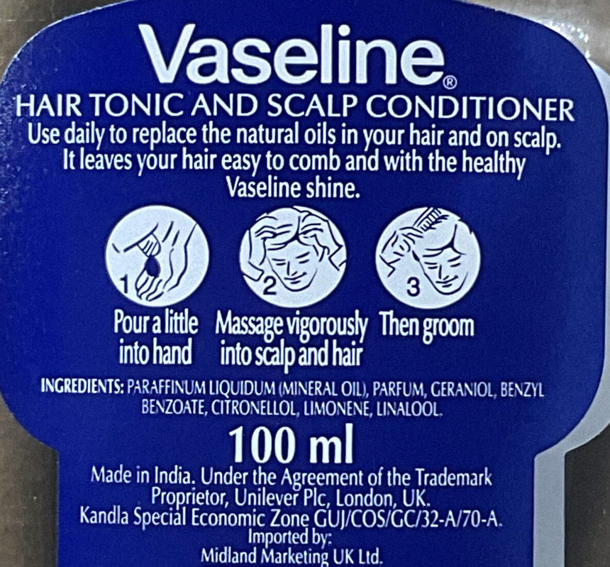 Vaseline 男士護髮滋養液 Hair Treatments Vaseline 