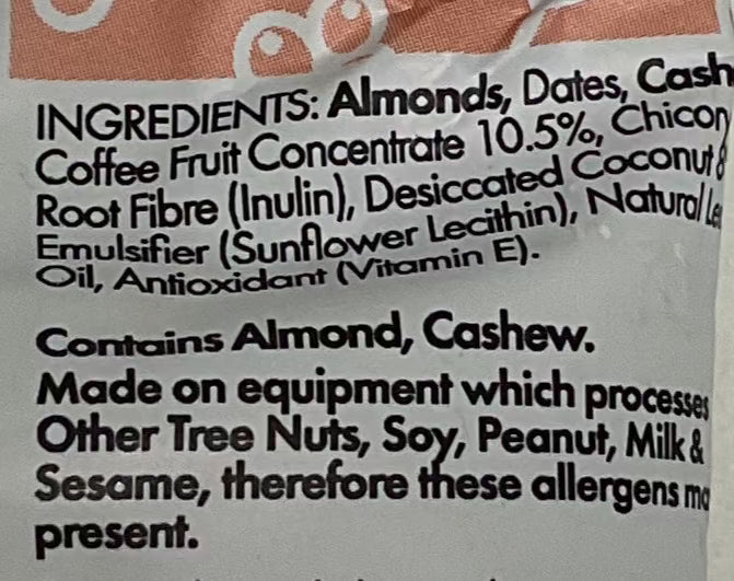 I Am Grounded 檸檬椰子能量棒 Nuts & Seeds I Am Grounded 