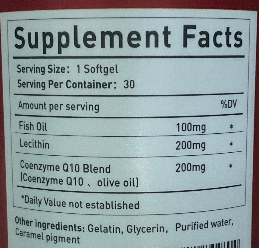 EKANG 輔酶Q10魚油膠囊 Wellness / Other Supplements EKANG 