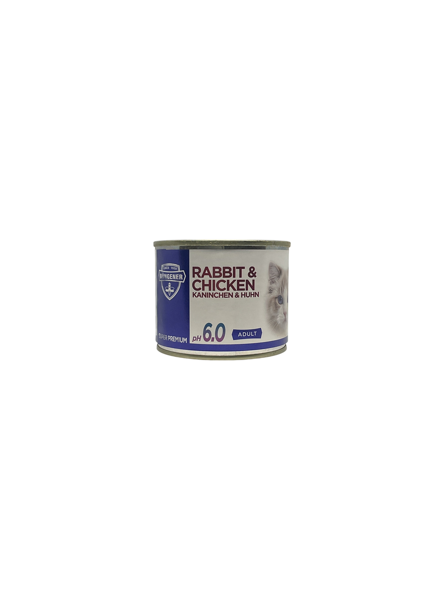 Bungener 兔肉雞肉貓罐頭200g Pets Meals Bungener 