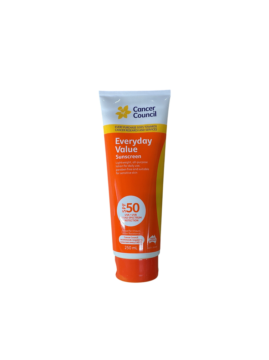 CANCER COUNCIL 日常型防曬霜250ml Sun Care CANCER COUNCIL 