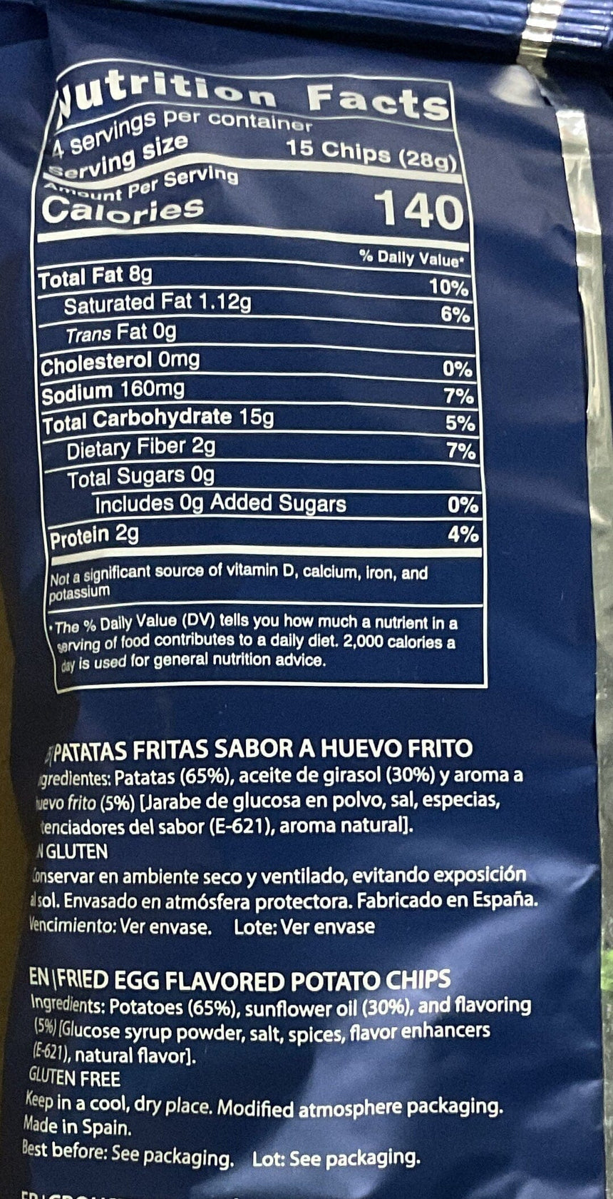 Acho 荷包蛋味薯片 Potato Crisps Acho 