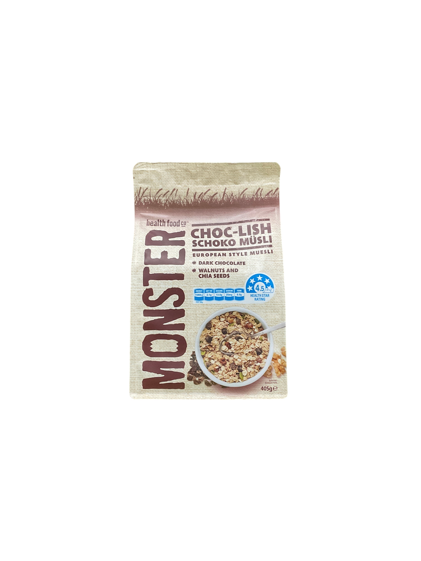 Monster 朱古力果仁穀物片 Cold Cereals Monster 