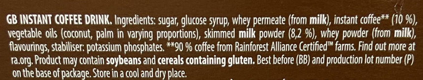 Mokate 經典泡沫咖啡10袋 Coffee Powder Mokate 