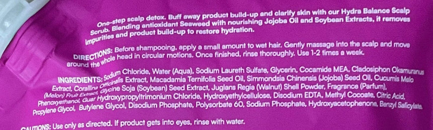 Headshock 淨化頭皮磨砂膏 Hair Care / Hair Treatments Headshock 