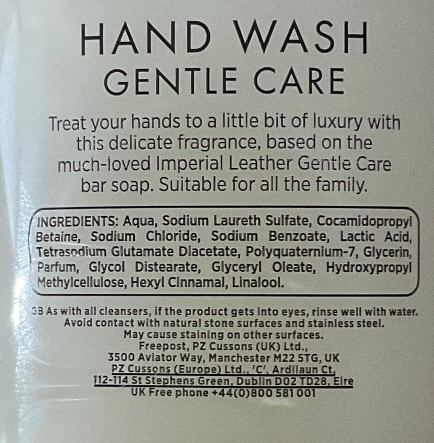 Imperial Leather 溫和呵護洗手乳 Hand Care Imperial Leather 