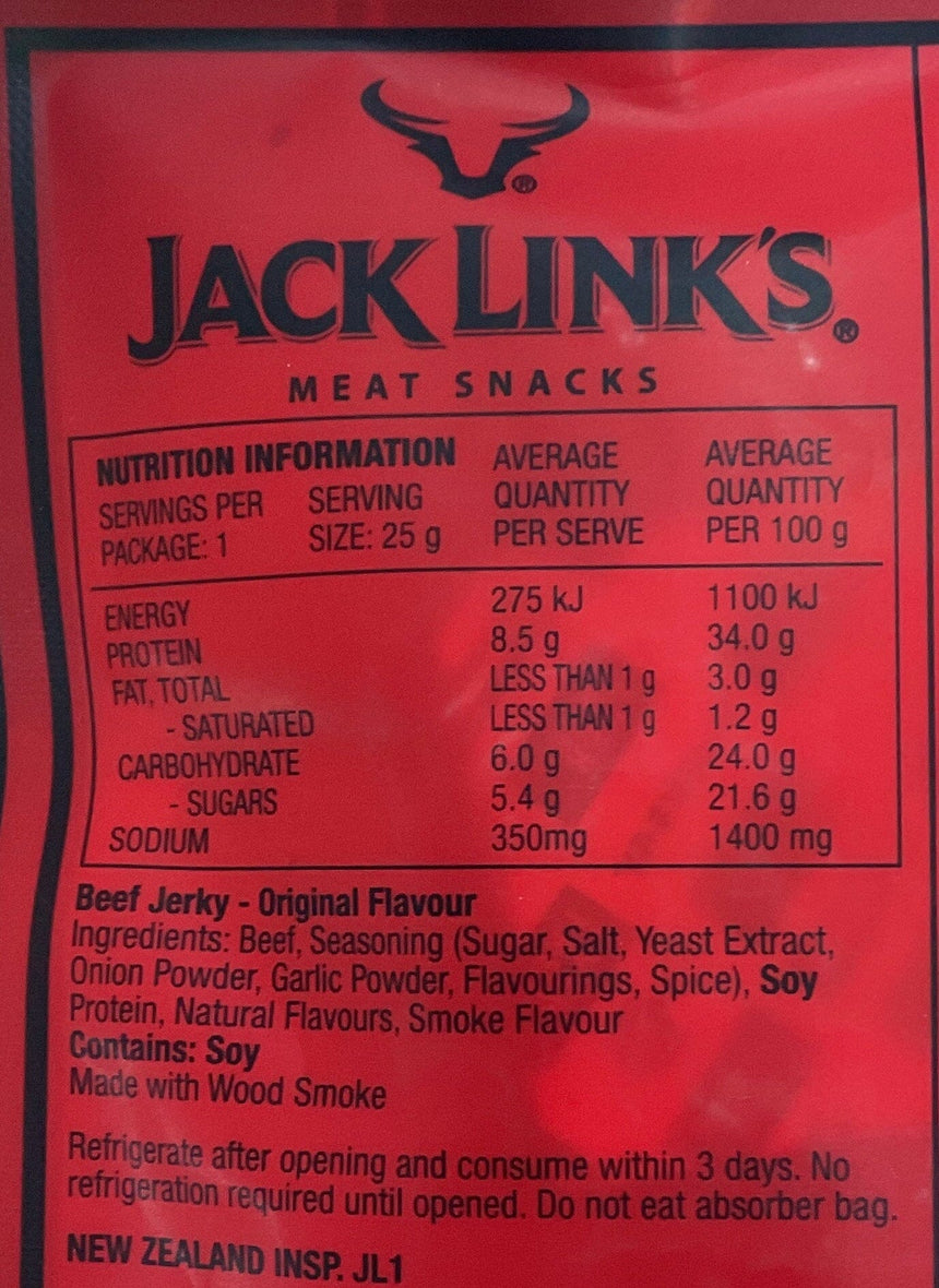 Jack Link's 慢煮木煙燻牛肉乾 Meat Jack Link's 