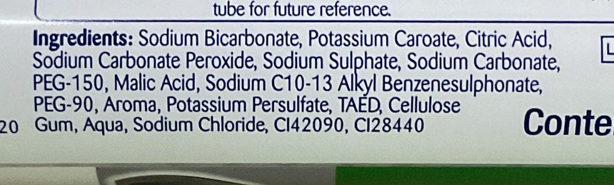 Steradent 強效假牙清潔片 Oral Care Steradent 