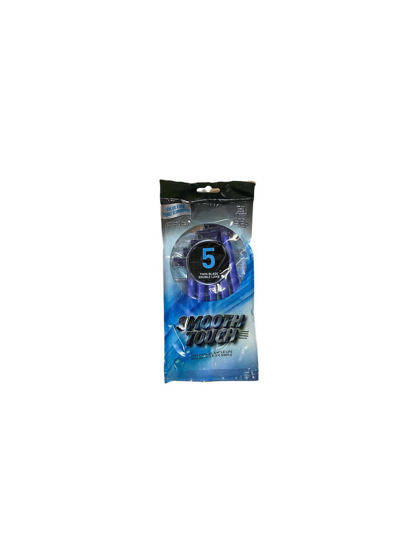 Smooth Touch 雙刃刮鬍刀5入 Shaving Smooth Touch 