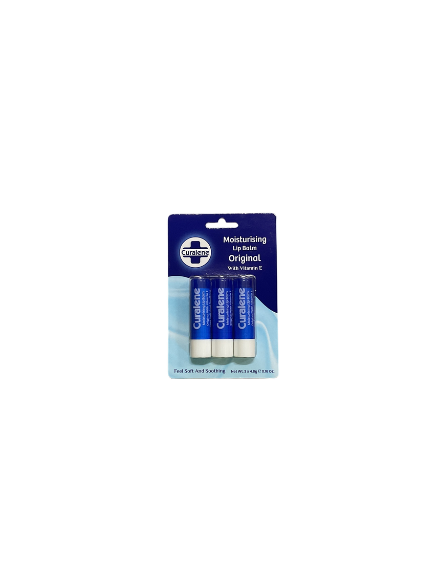 Curalene 維E潤唇膏3支裝 Lip Care Curalene 