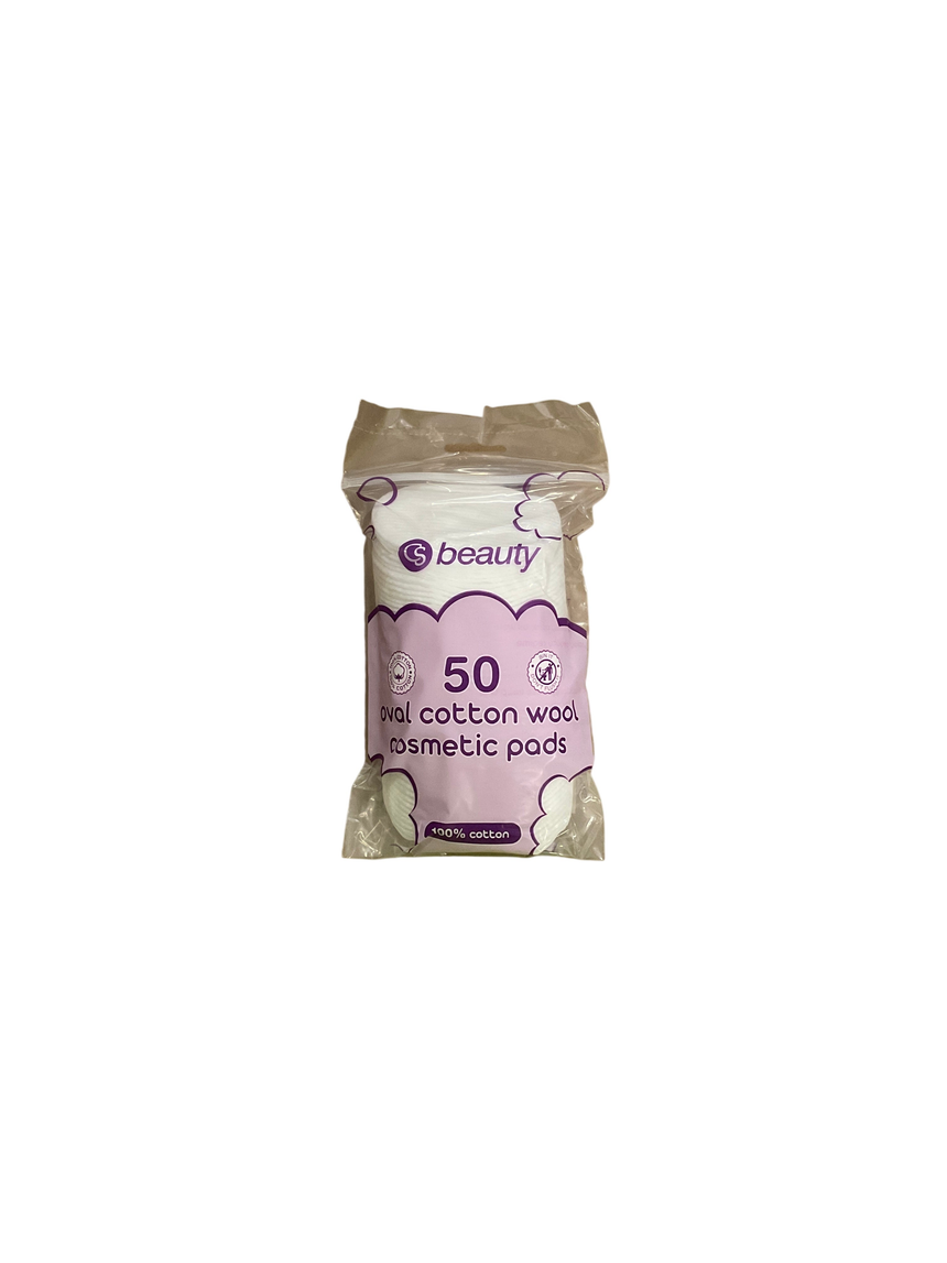 CS Beauty 橢圓形化妝棉50片 Makeup Remover CS Beauty 