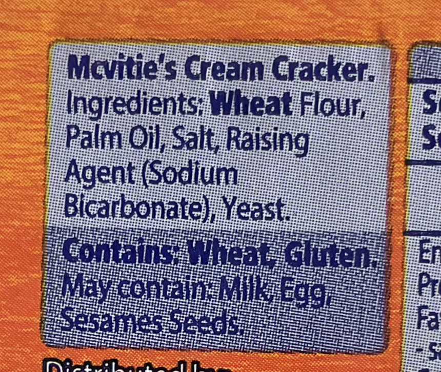 McVitie's 奶油餅乾 Savoury Crackers McVitie's 