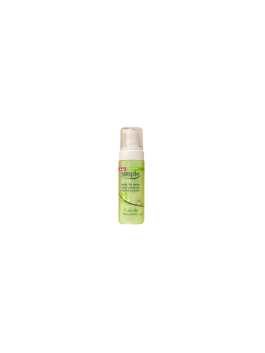 Simple 維他命泡沫潔面乳 Cleanser Simple 