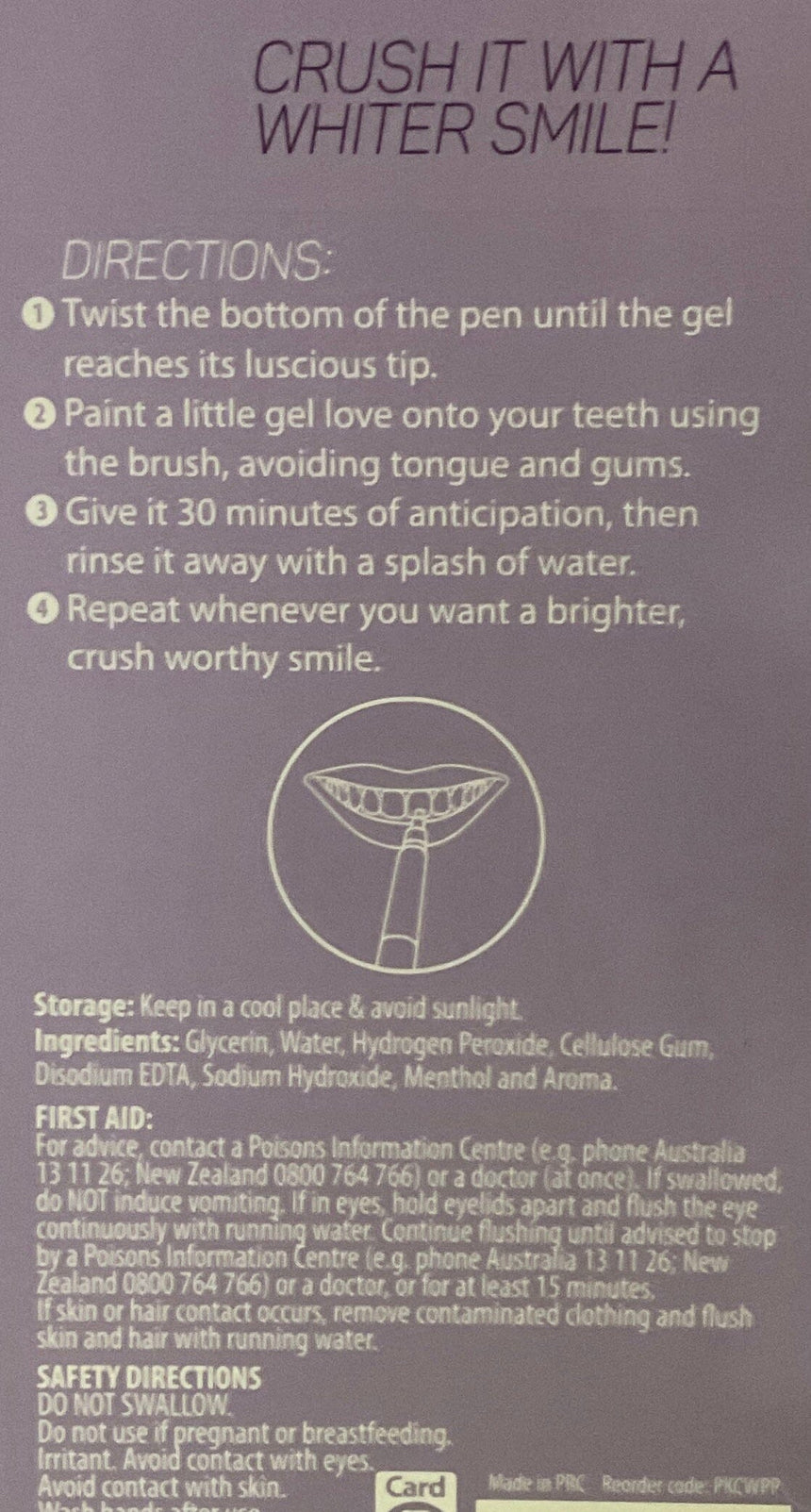 Piksters 百香果牙齒美白筆 Oral Care Piksters 
