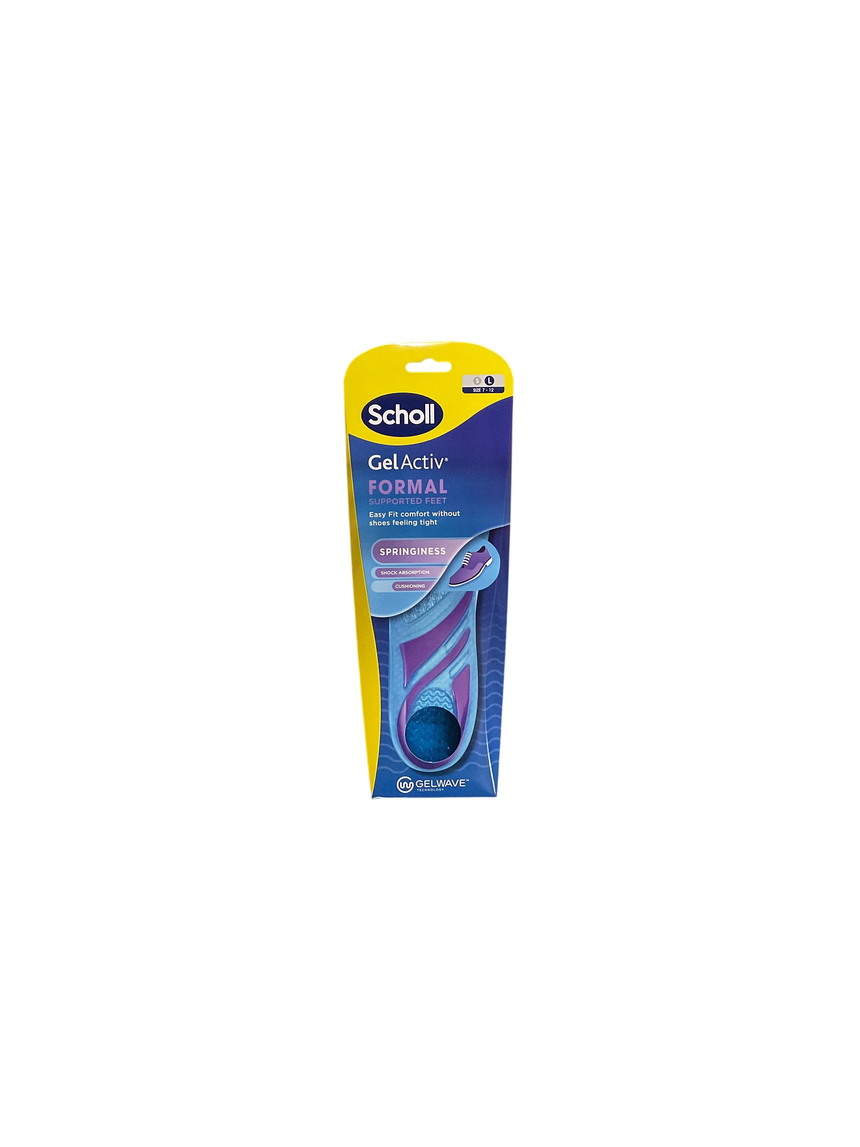 Scholl 舒緩減震皮鞋鞋墊L Body Treatments Scholl 