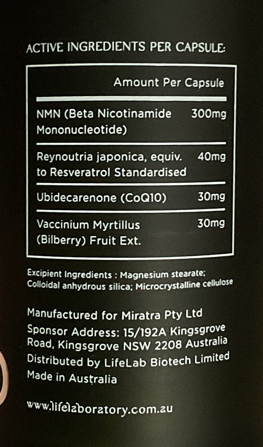 Lifelab 澳洲抗老逆齡NMN Other Supplements Lifelab 