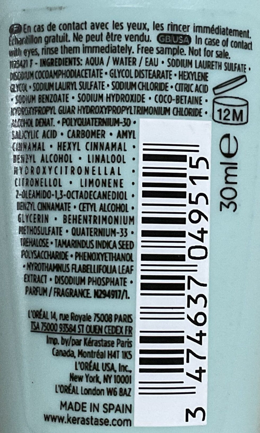 Kerastase 強化修復洗髮露小 Shampoos & Conditioners Kerastase 