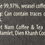 Mr. Viet 麝香貓屎掛耳咖啡 * Coffee Powder Mr. Viet 