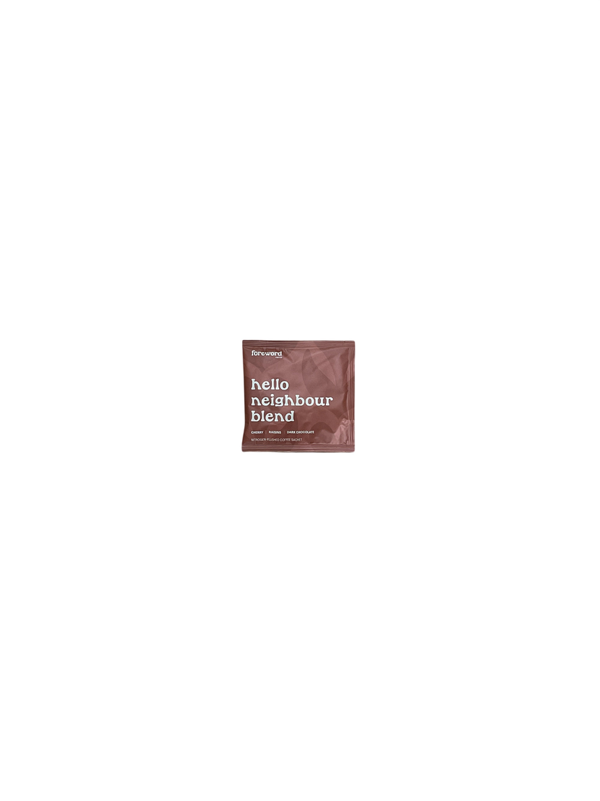 Foreword Coffee 巴西果香咖啡包(橙) * Coffee Powder Foreword Coffee 