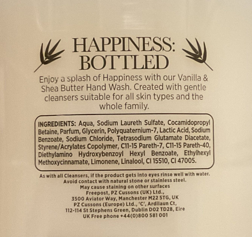 Cussons Creations 香草乳木果洗手乳 Hand Care Cussons Creations 