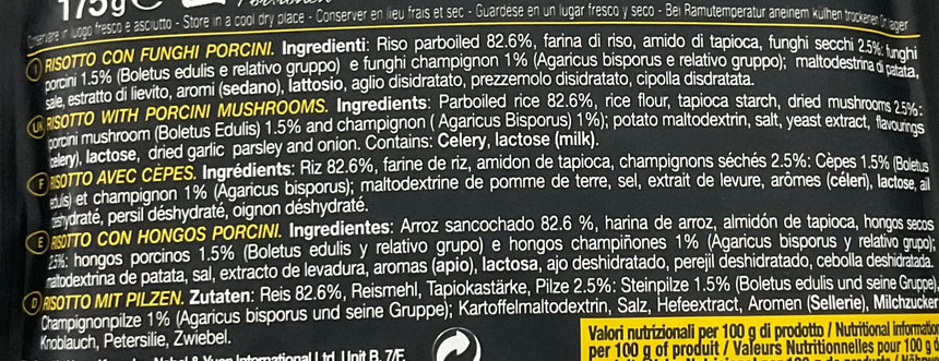 Pastarotti 蘑菇意大利飯 Grains Pastarotti 