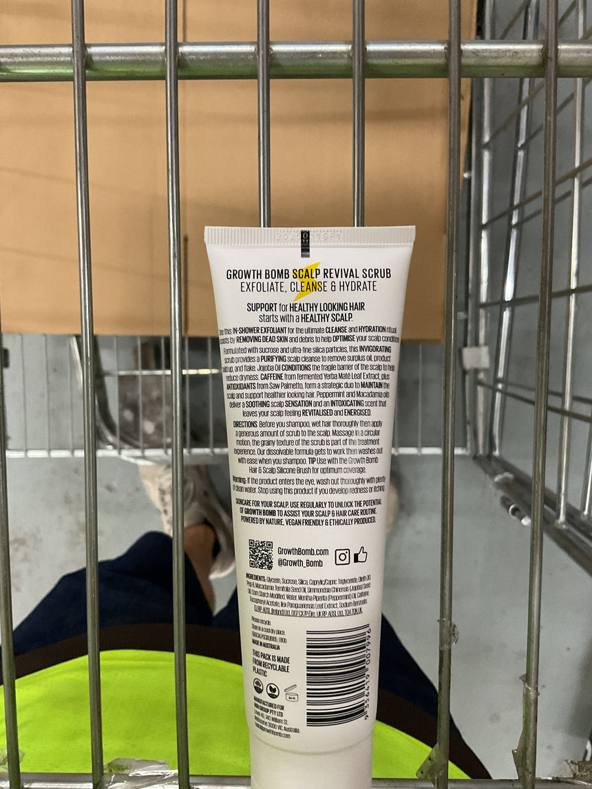 GROWTH BOMB 頭皮淨化磨砂膏 Hair Treatments GROWTH BOMB 