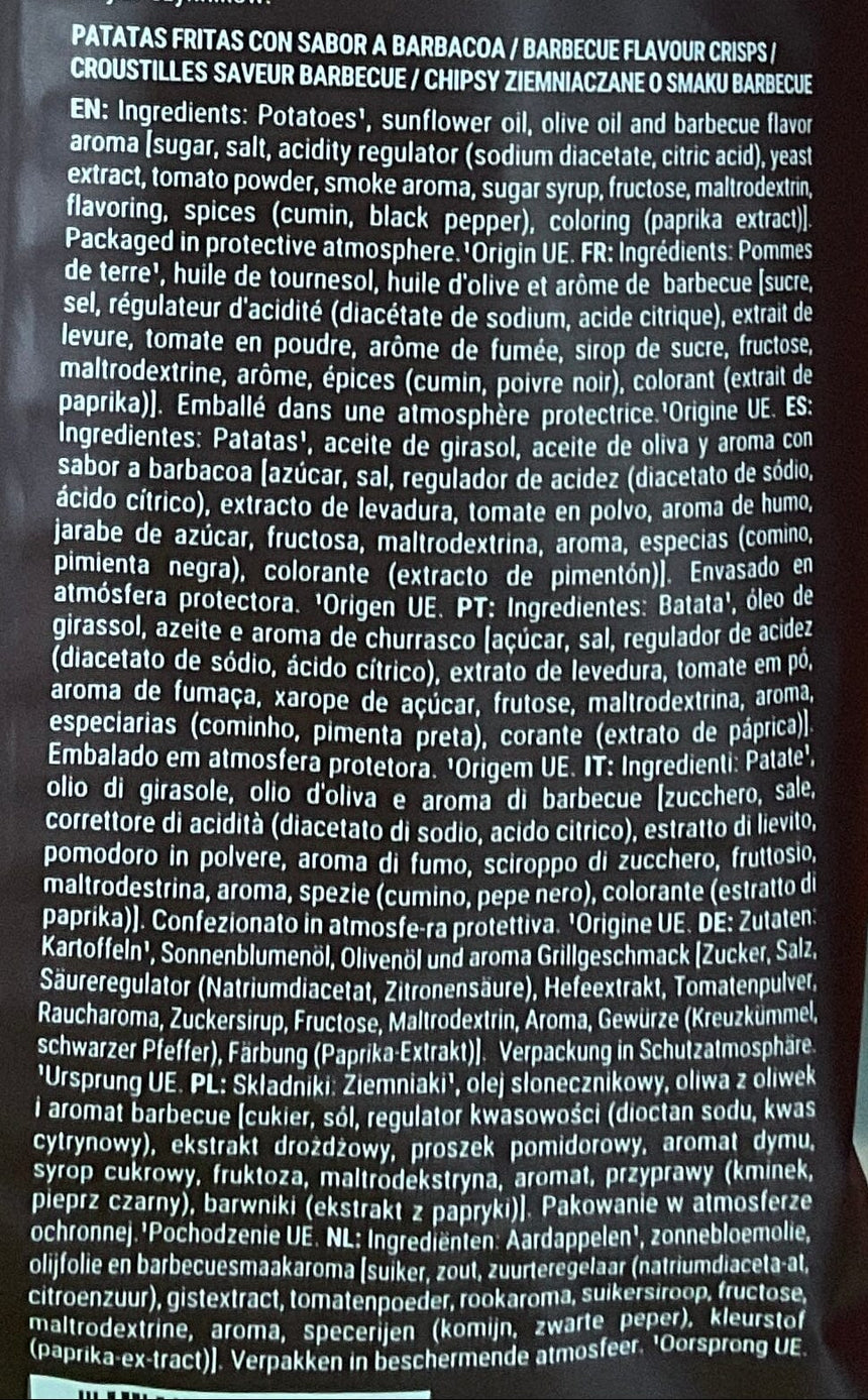 Rubio 燒烤味薯片