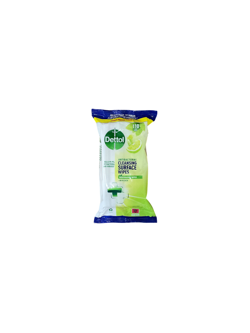 Dettol 薄荷青檸消毒濕紙 Other Cleaners Dettol 