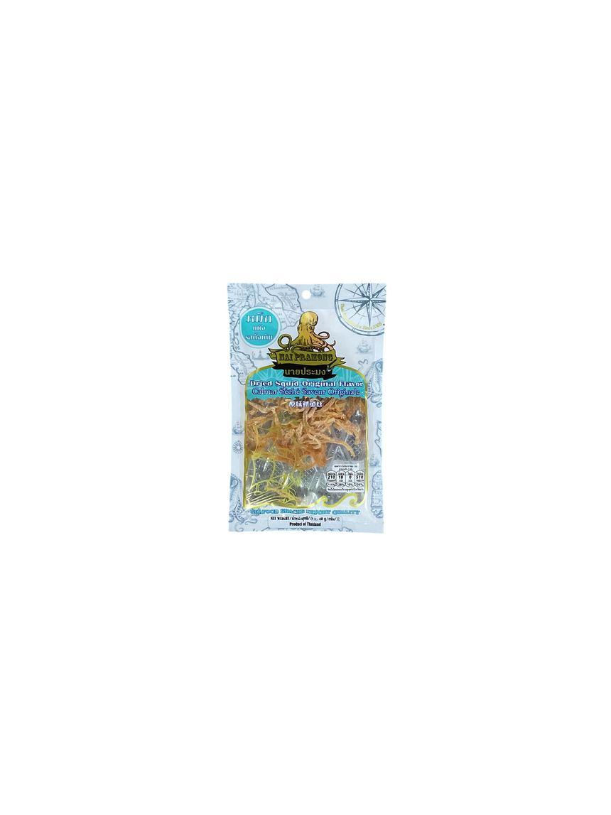 NAI PRAMONG 原味魷魚絲 Dried Seafood NAI PRAMONG 