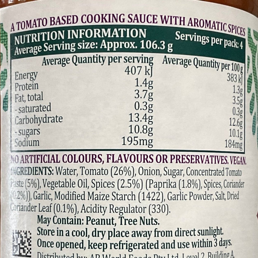 Al'Fez 摩洛哥風味肉丸醬 Sauces Al'Fez 