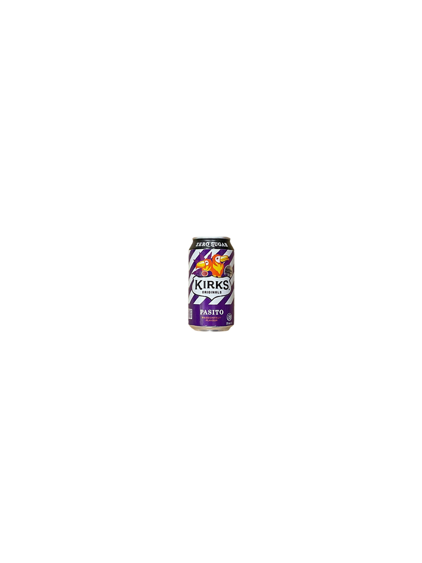Kirks 零糖百香果味汽水 Carbonated Drinks Kirks 