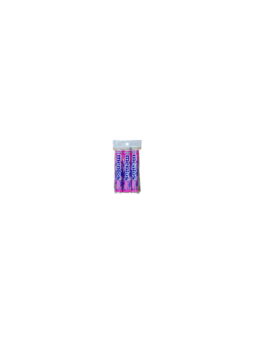 Mentos 綜合莓果萬樂珠3筒 Hard Candies Mentos 