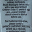 White Glo 牙刷牙膏旅行裝 Oral Care White Glo 