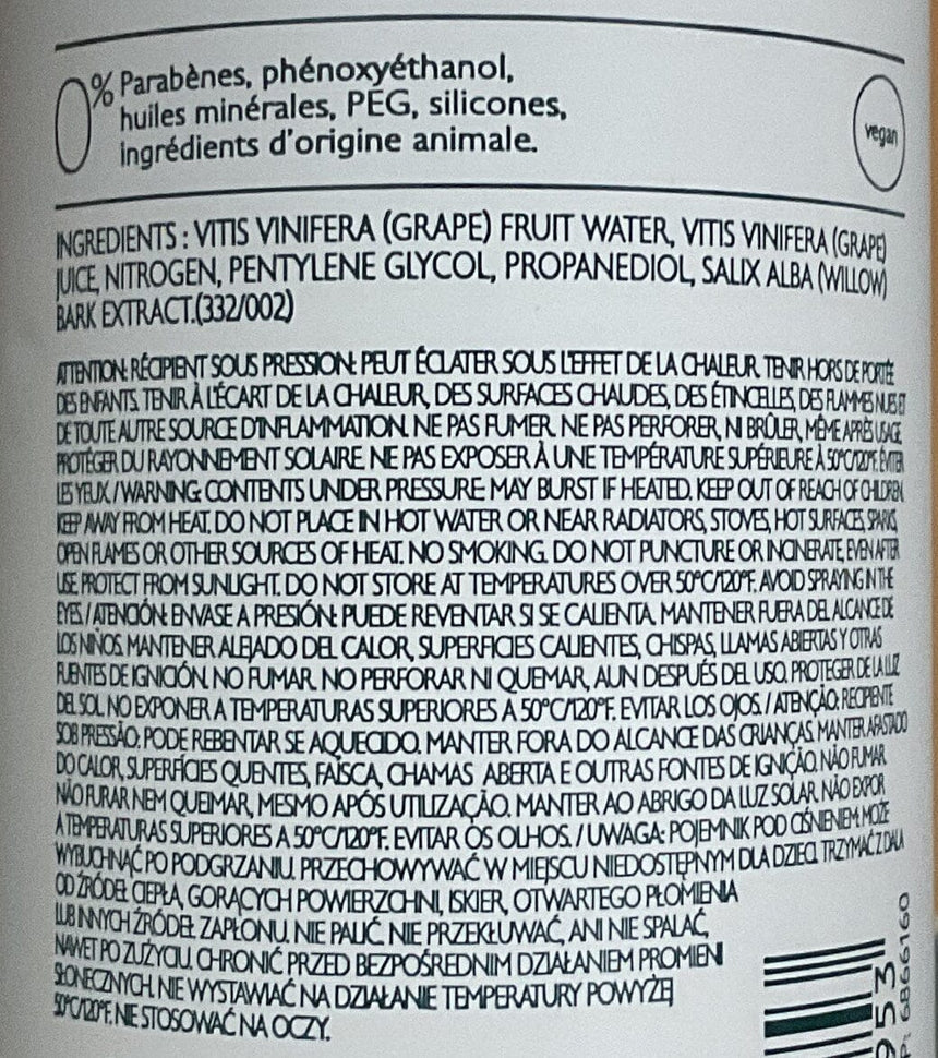 Caudalie 葡萄籽水保濕噴霧200ml