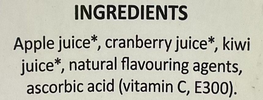 Ceres 蔓越莓奇異果汁 Juice Ceres 