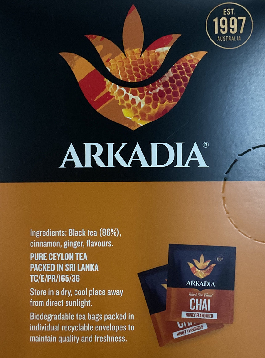 Arkadia 經典蜂蜜奶茶包*15