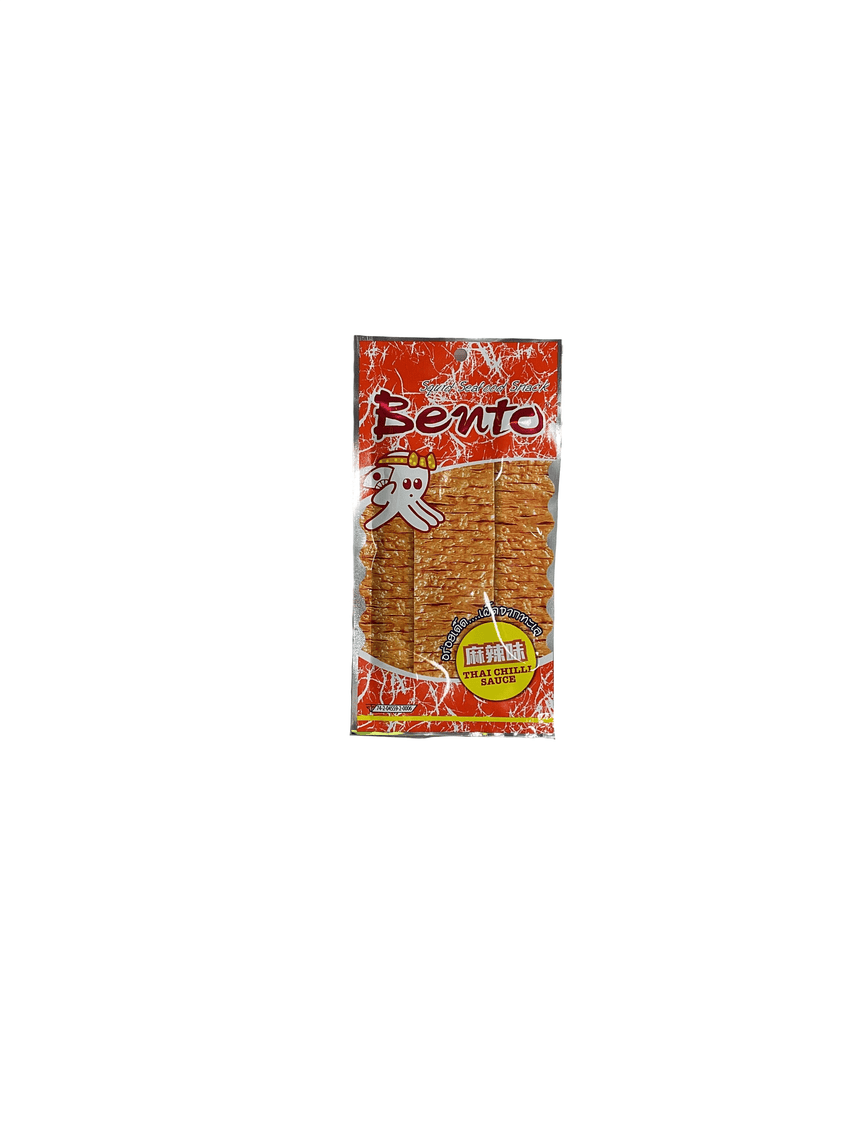 Bento 碳烤麻辣魷魚片 Asian Snacks / Dried / Dried Seafood Bento 