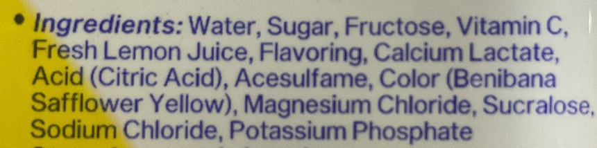 You C1000 檸檬味維他命水 Juice You C1000 