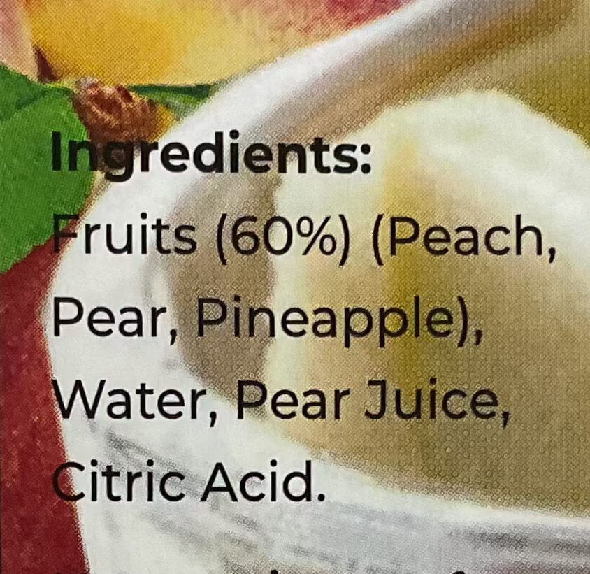Medallion 水果沙律杯*4 Fruits Medallion 