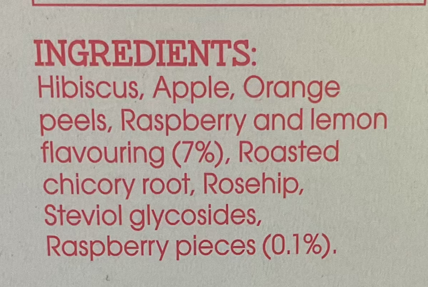 Red Seal 紅桑子檸檬茶茶包 Tea Powder Red Seal 