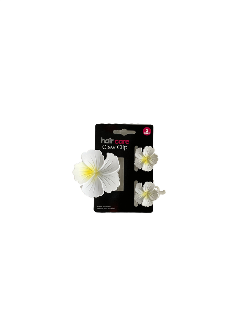 UBL 雞蛋花髮抓夾3件裝 Hair Care / Styling UBL 