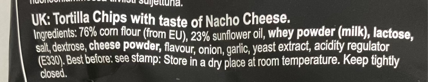 OK 芝士味粟米片 Corn Crisps OK 