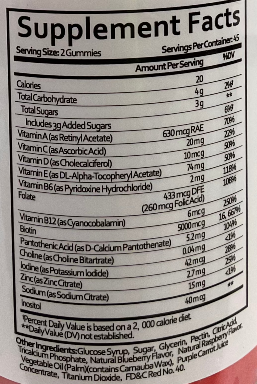 Louisa 育髮維他命軟糖 Vitamins Louisa 