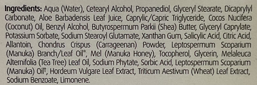 Manuka Lab 麥蘆卡保濕乳霜 Face Moisturisers Manuka Lab 